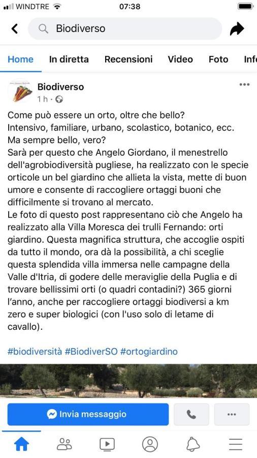 Villa Moresca Dei Trulli Fernando ออสตูนี ภายนอก รูปภาพ